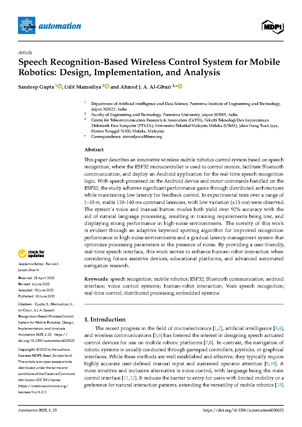 Speech Recognition Paper